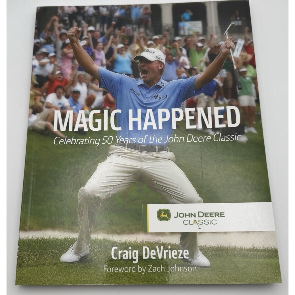 50 Years of John Deere Classic Golf Tournament Book Craig DeVrieze ~ Tiger Woods